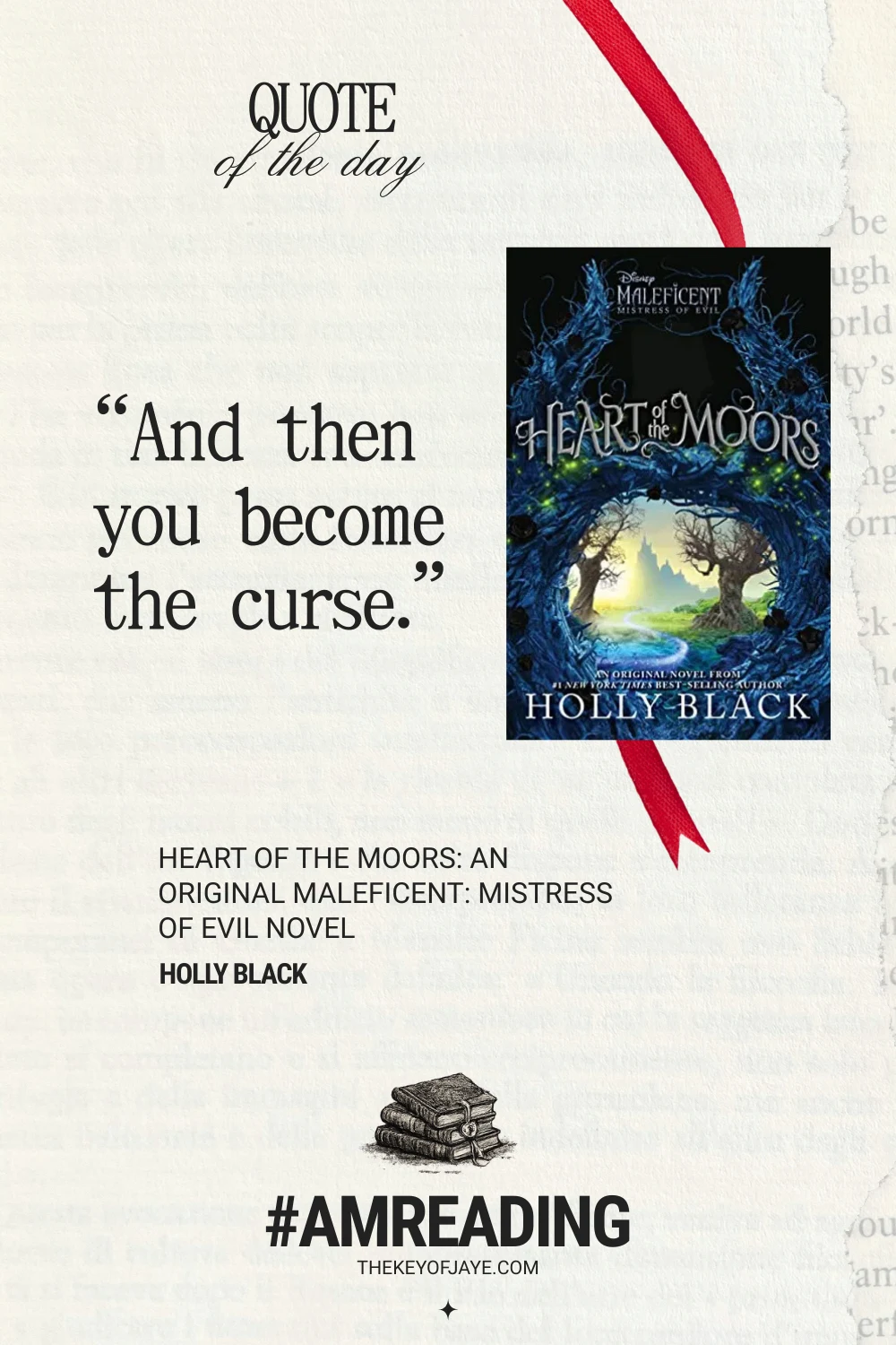 Quote of the Day, Bookish Edition: The Key of Jaye